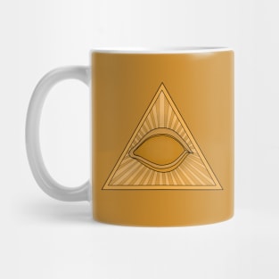 All Seeing Eye of Providence Freemasonry Eye of God Illuminati Mug